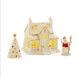 Lenox Mistletoe 3 starter set, Lenox mistletoe library park